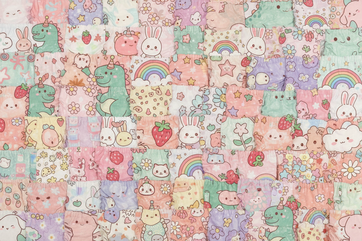 Printed Design Diapers Collection Banner