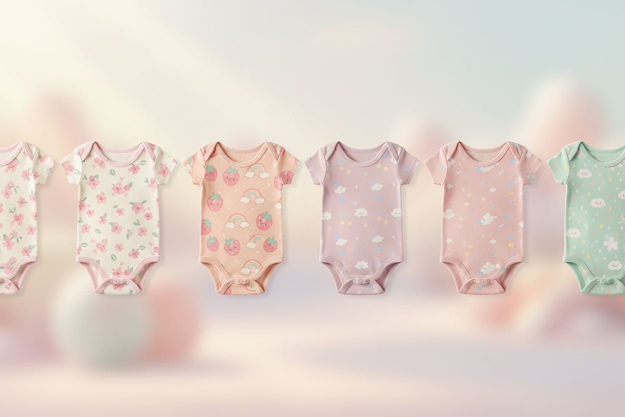 Short Sleeve Onesies Collection Banner - Revised