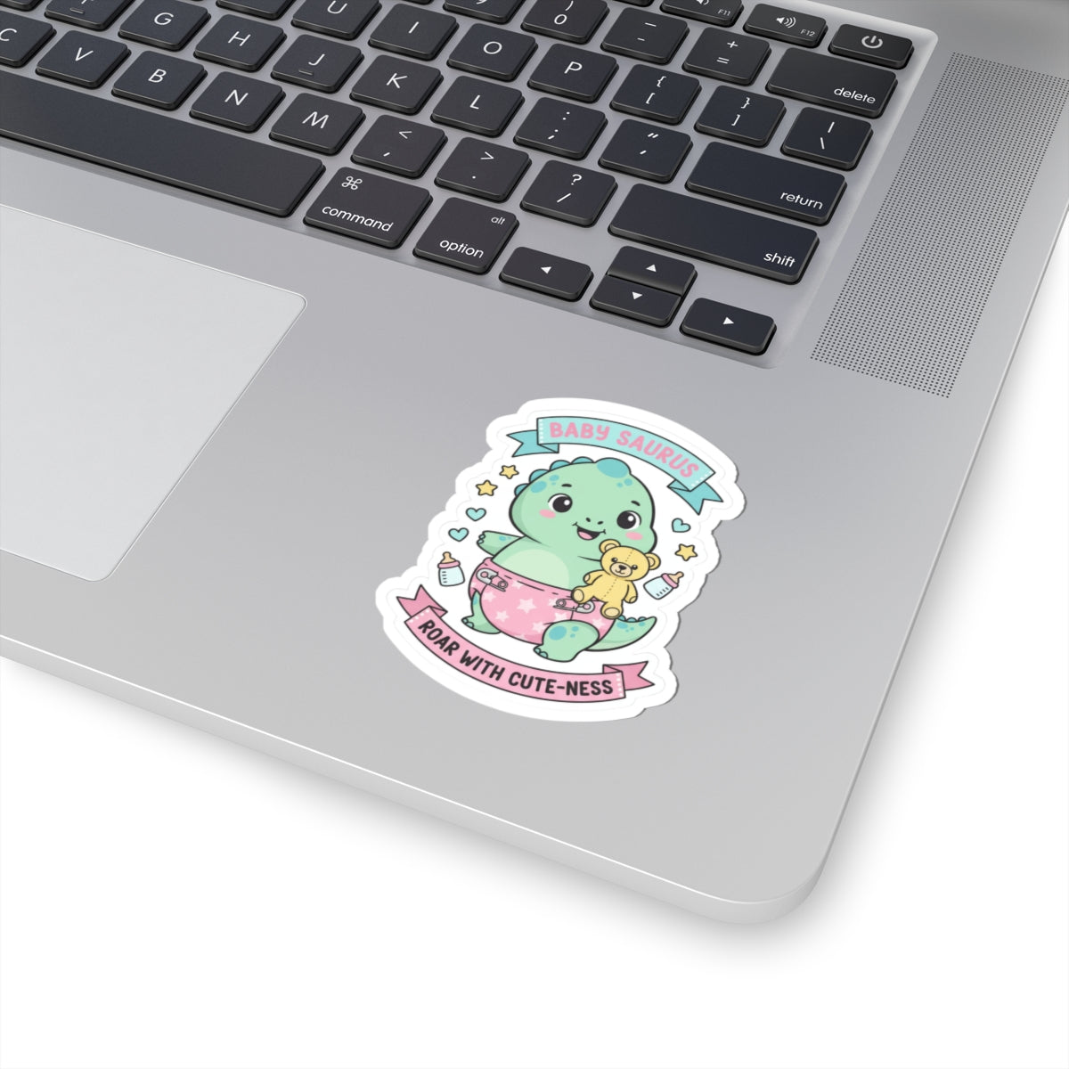 🦕 “BABY SAURUS” Sticker – Roar With Cute-ness, Snuggle With Pride