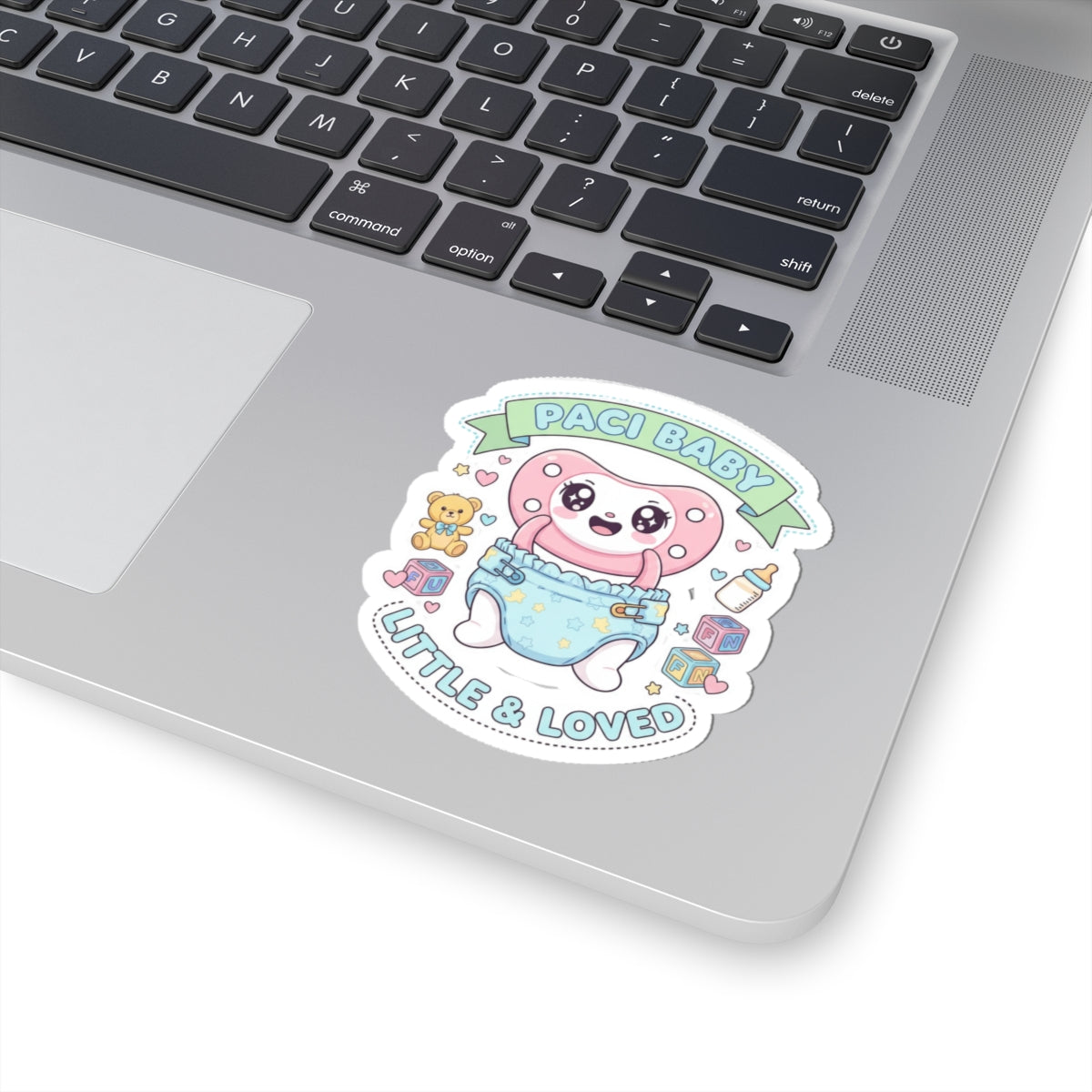 💚 “PACI BABY” Sticker – Little &amp; Loved, Sweet & Snuggly