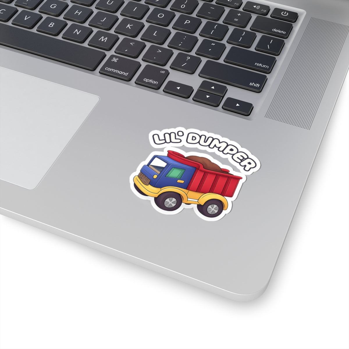 "Lil' Dumper" Sticker: Your Adorable Little Friend!