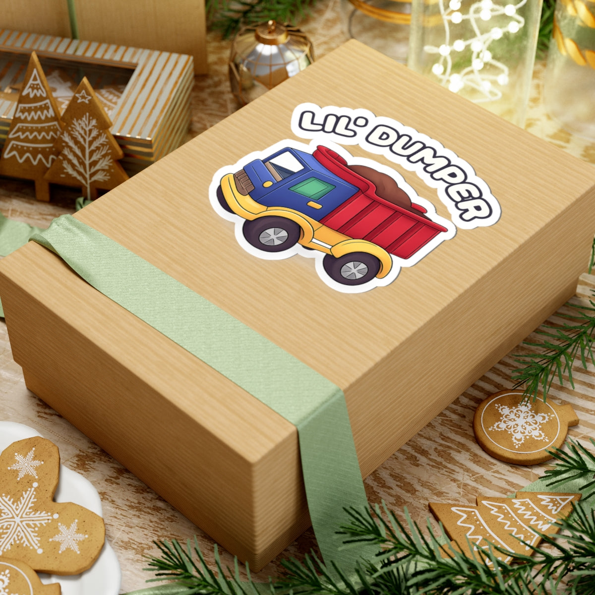 "Lil' Dumper" Sticker: Your Adorable Little Friend!