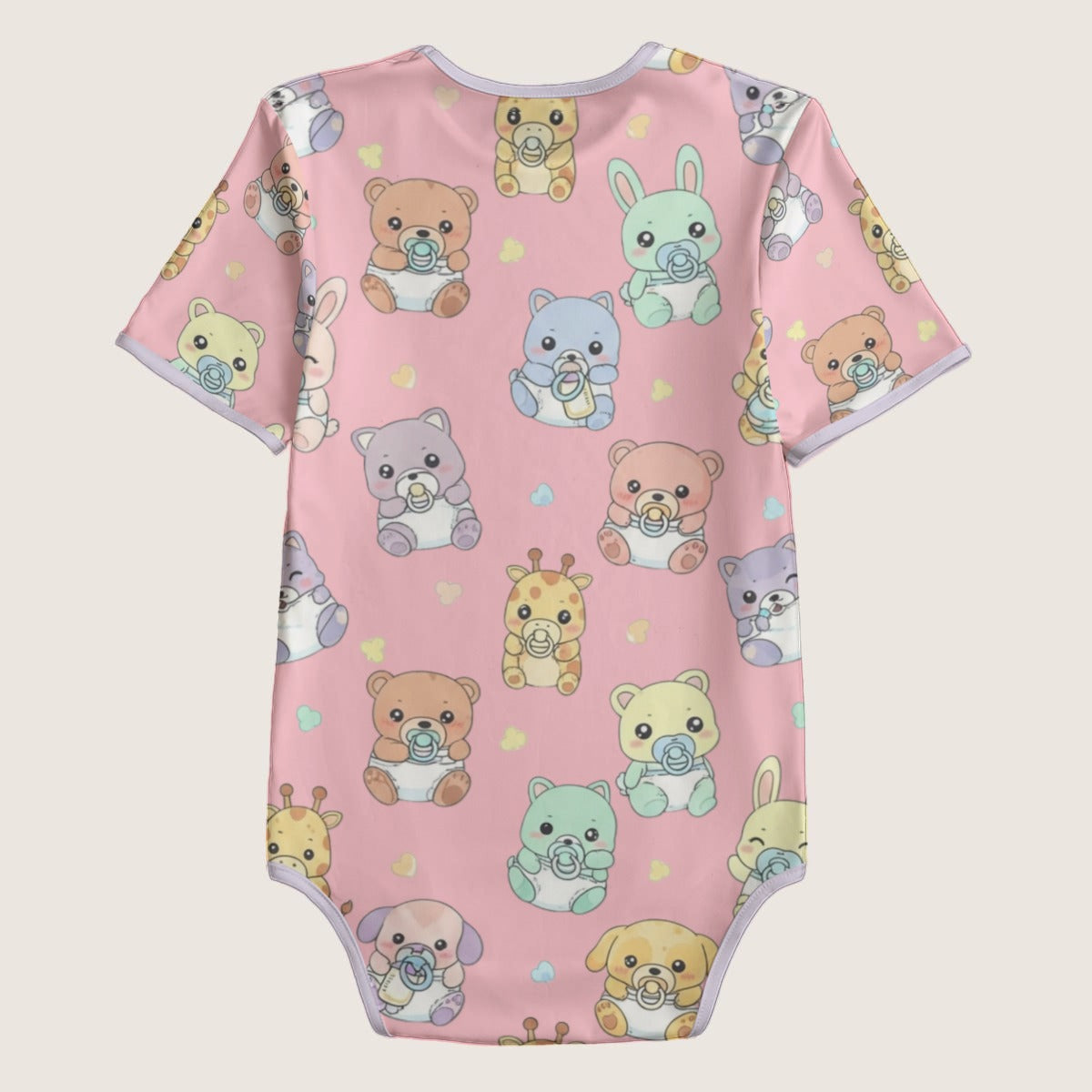 Baby Animals Adult Onesie - Paci Pals Bodysuit for Little Space Bliss