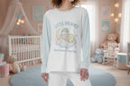 "Little Dreamer" ABDL Super Soft 100% Cotton Long Sleeve Pajama Set - Sweet Dreams & Sunny Days