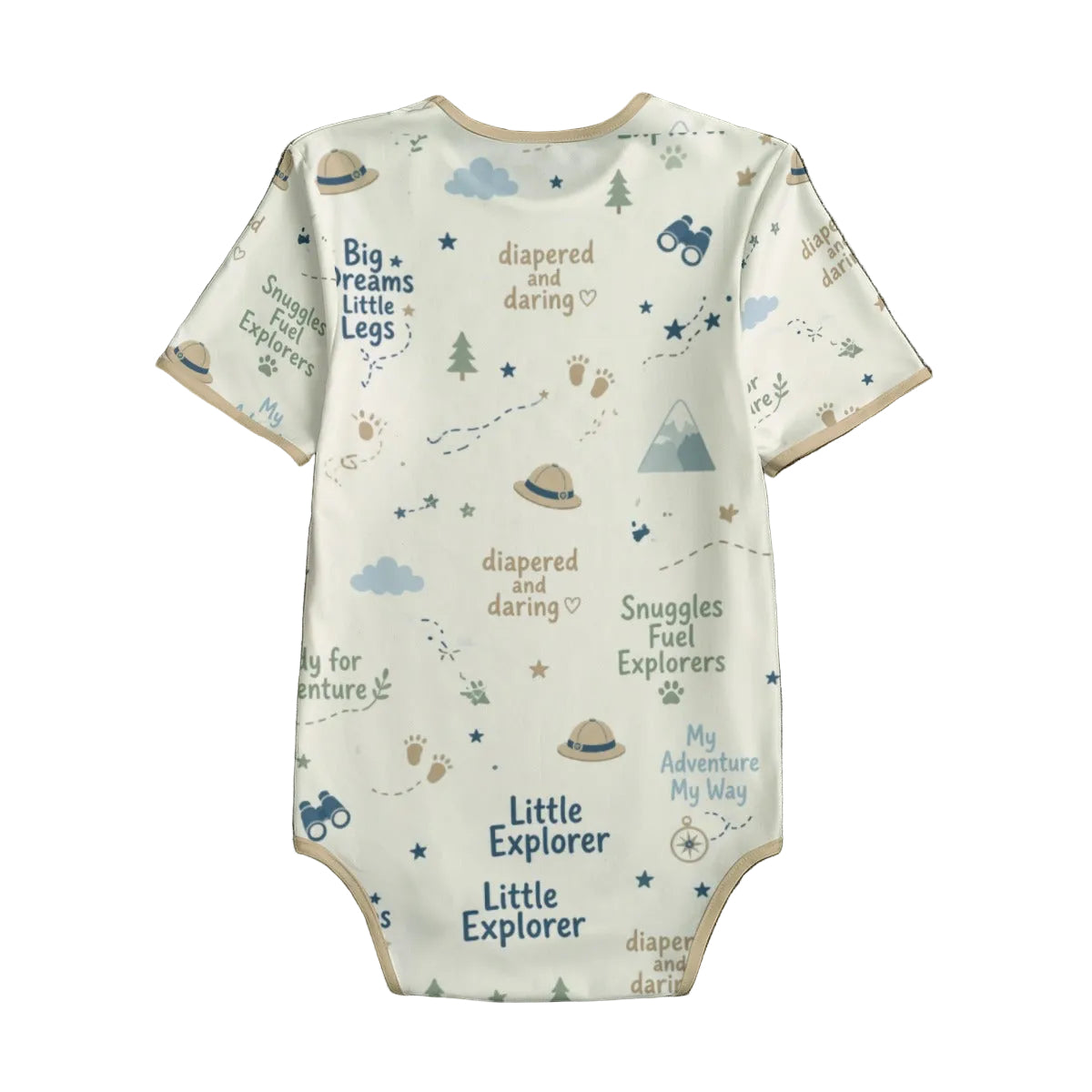 Diapered & Darling Little Explorer Bodysuit