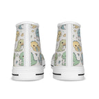 Pastel Dino High-Top Sneakers