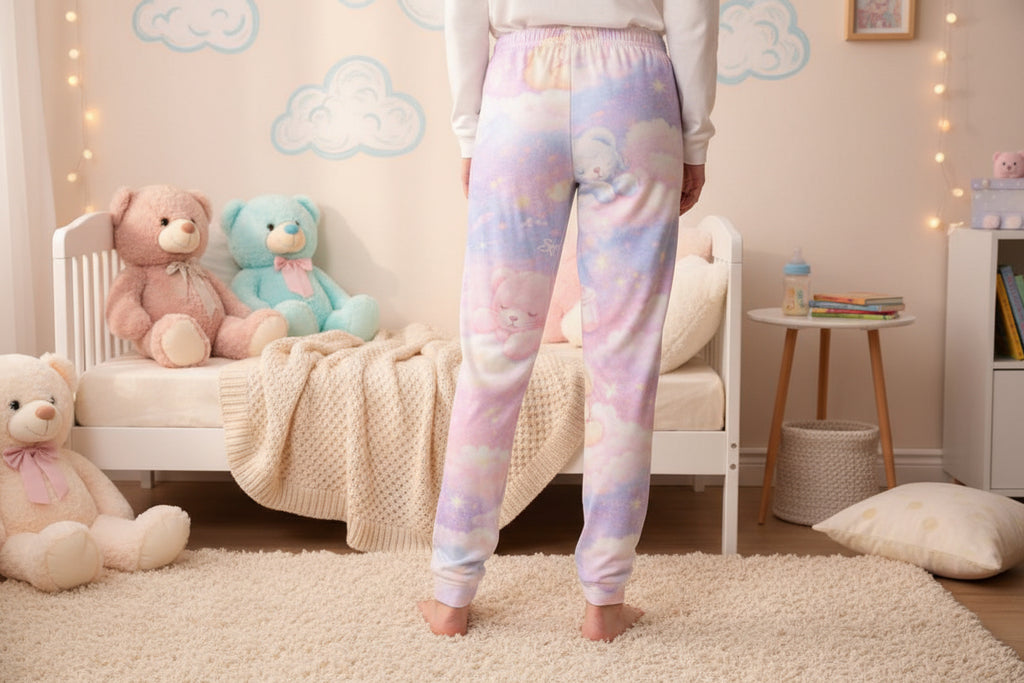 ☁️ CloudCuddle Pajama Pants – Soft Cotton for Littles Who Love to Lounge