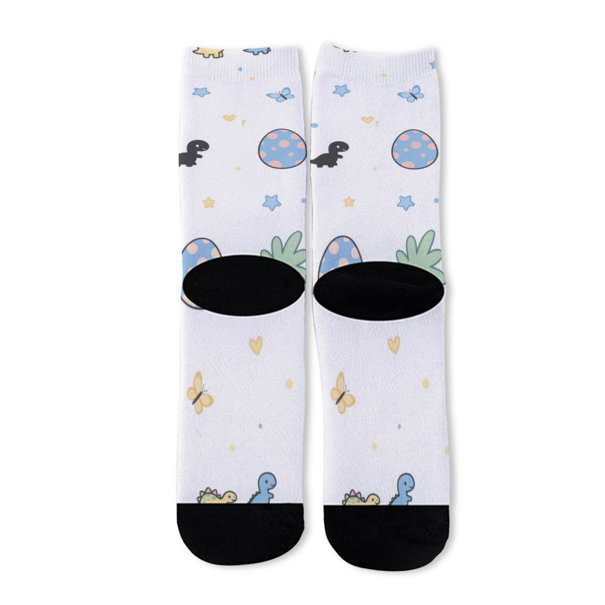 Dino Adventure Long Socks - ABDL Unisex Knee-High Socks