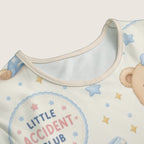 Little Accident Club Teddy Bear ABDL Short-Sleeve Bodysuit