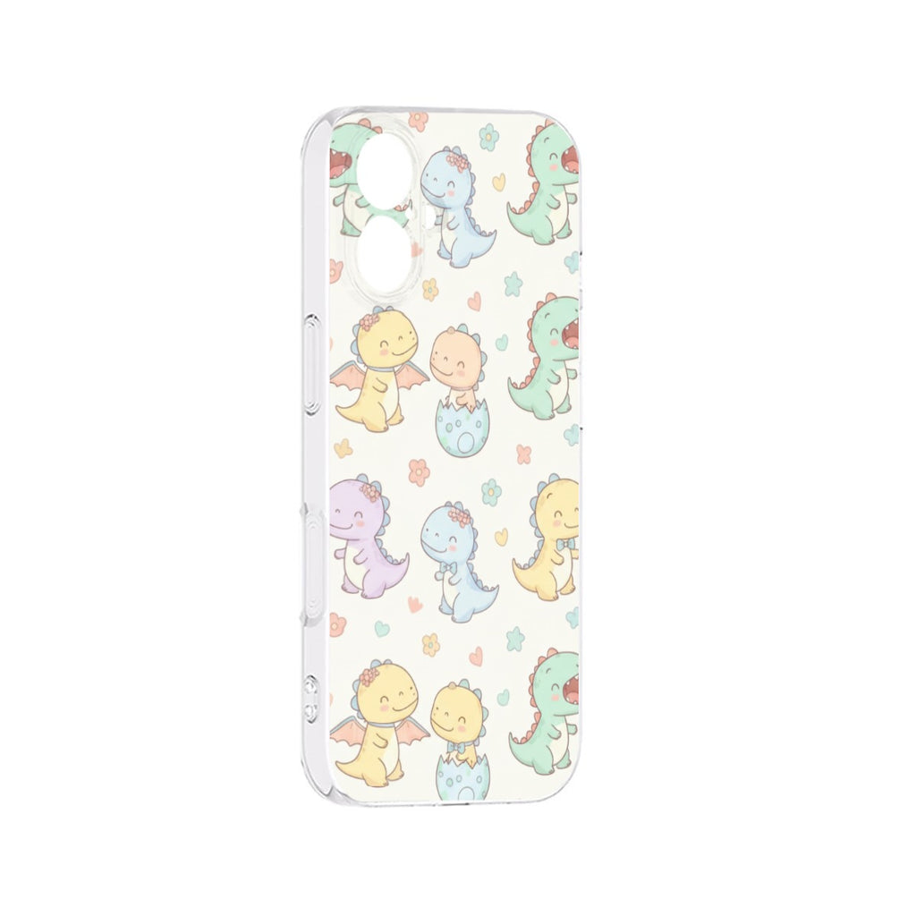 ABDL Pastel Elephant Phone Case – Cute Little Space TPU Case for iPhone 17 Series