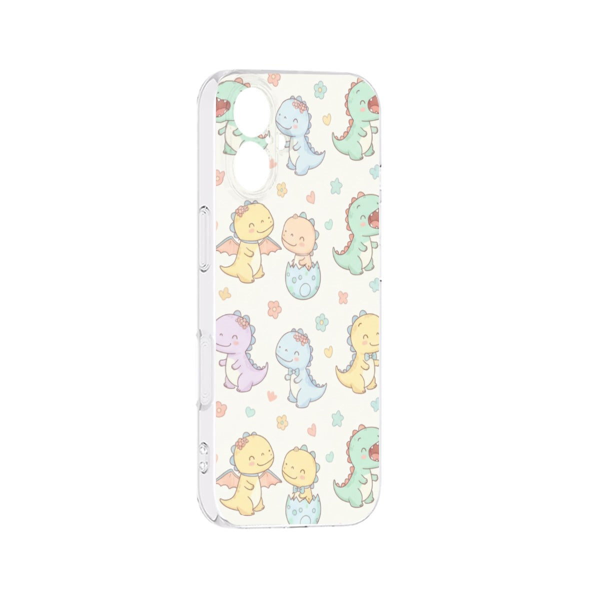 ABDL Pastel Elephant Phone Case – Cute Little Space TPU Case for iPhone 17 Series