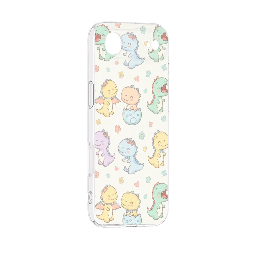 ABDL Pastel Elephant Phone Case – Cute Little Space TPU Case for iPhone 17 Series