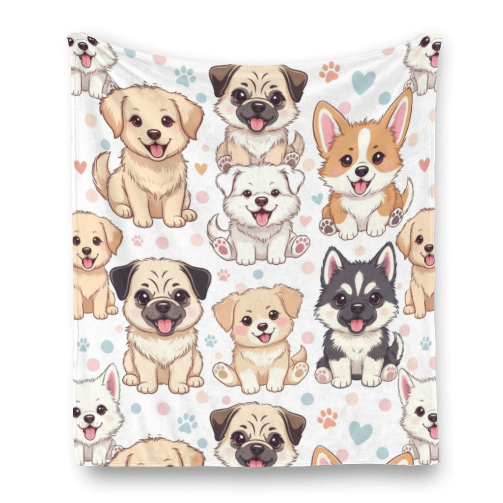 Puppy Love Soft Fleece Blanket - ABDL Cozy Comfort Blanket