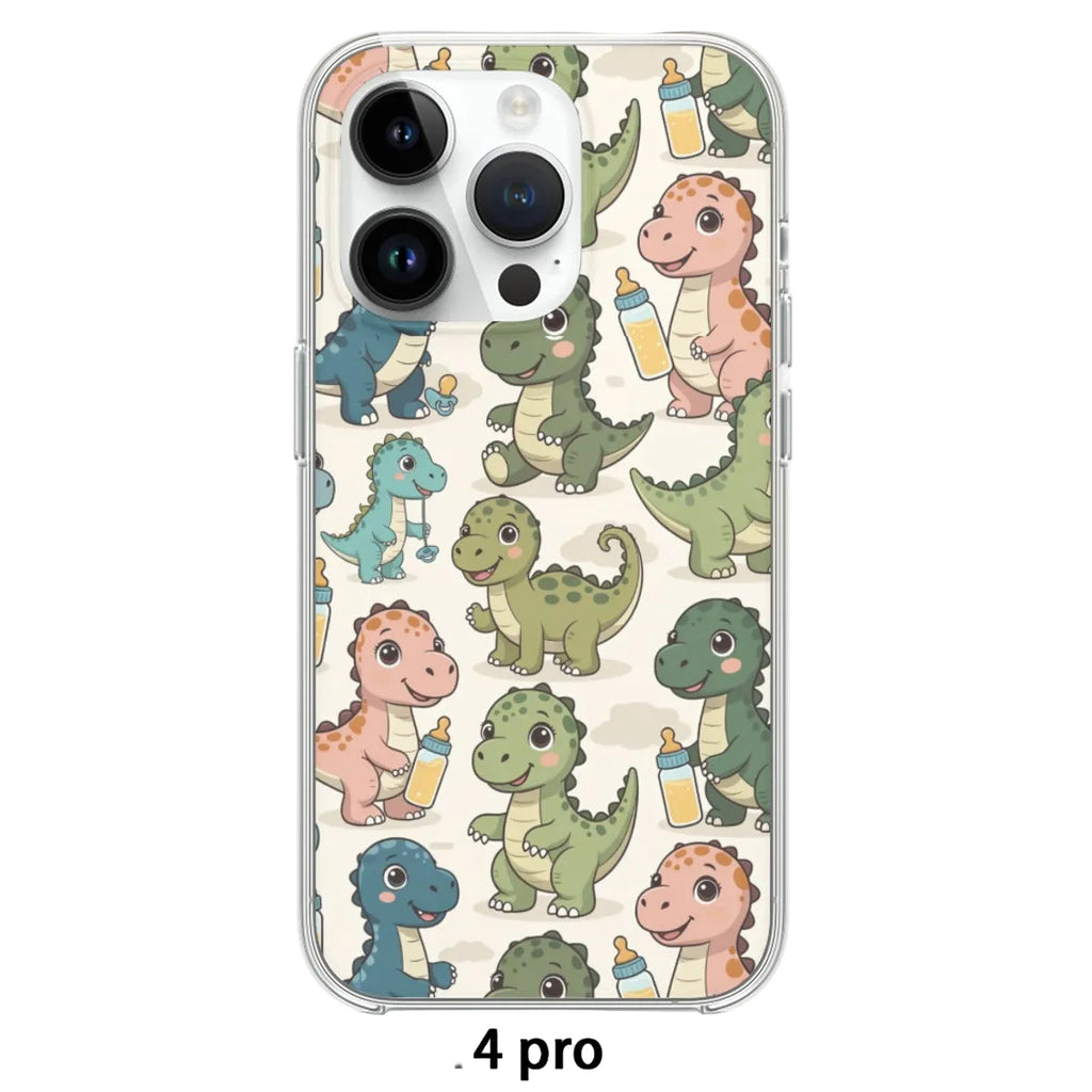 ABDL Baby Dino Phone Case – Cute Little Space TPU Case for iPhone 14 & 15 Series