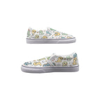 Pastel Dino Slip-On Sneakers