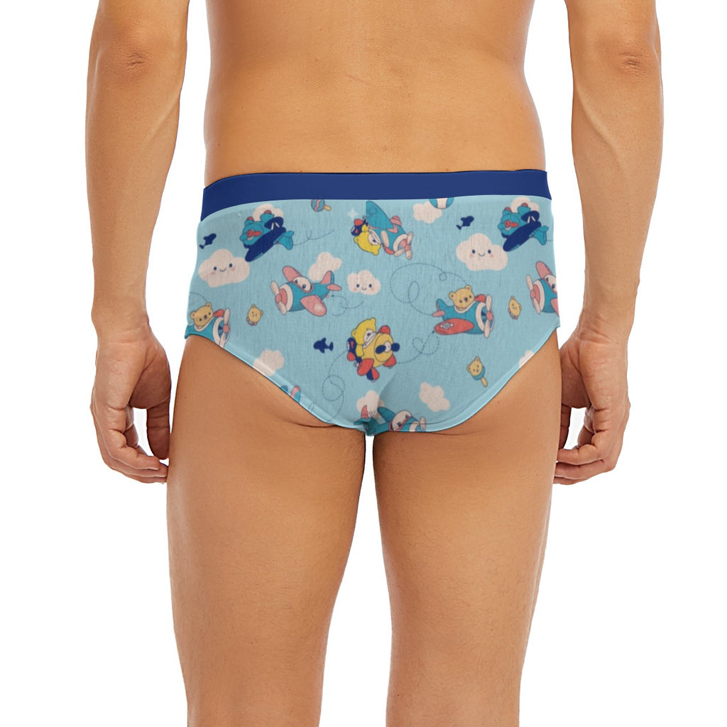 Soar to Comfort in Our "Little Pilot" ABDL Briefs!