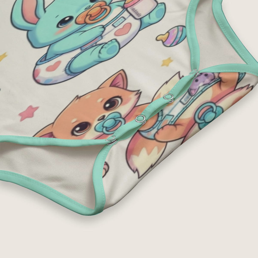 Playtime Pals Adult Onesie - Diapered Stuffie Party Bodysuit