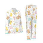 Duck & Teddy Bear ABDL Long-Sleeve Pajama Set