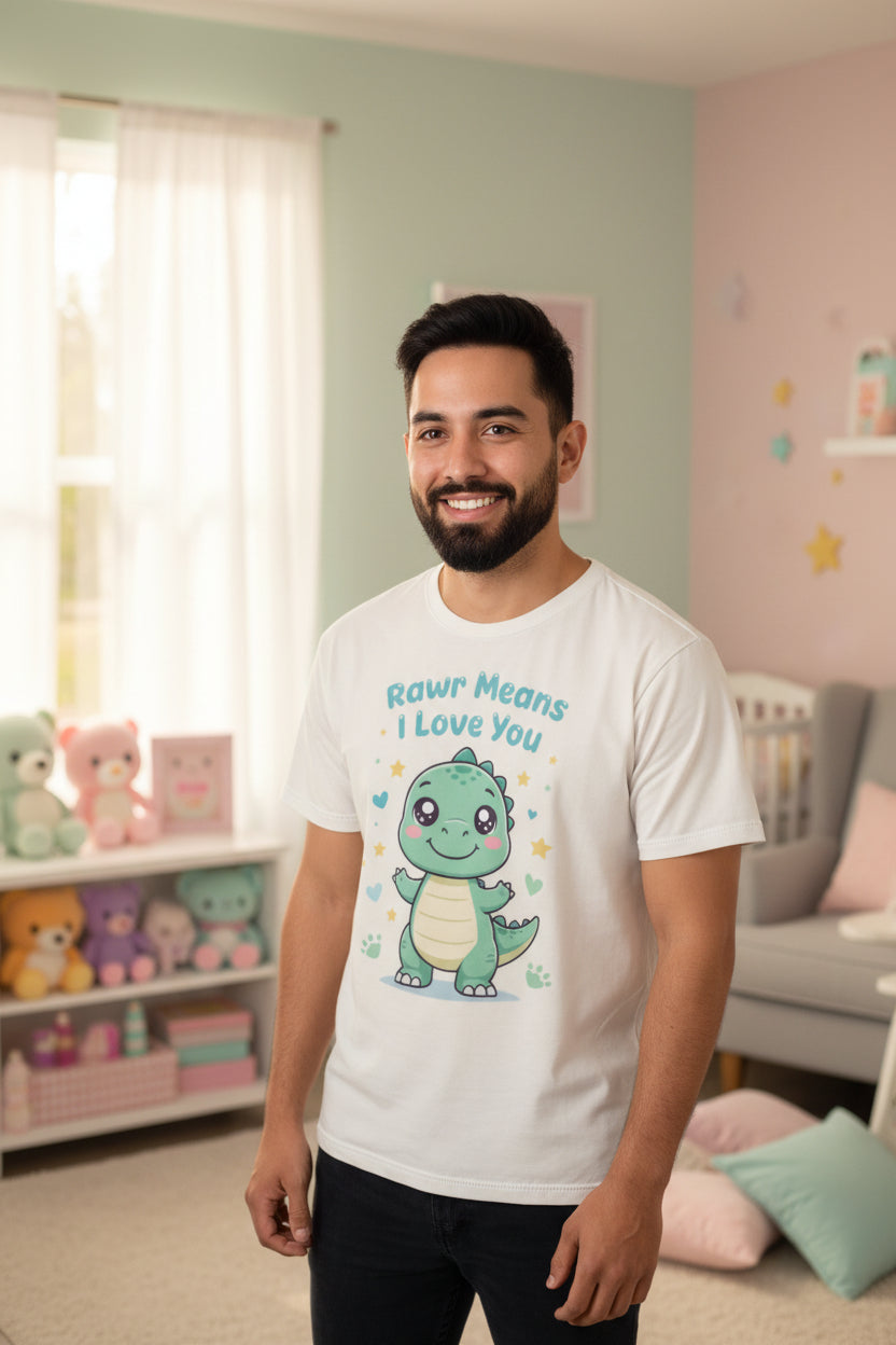 Dino Adventure Cotton T-Shirt - ABDL Unisex Tee