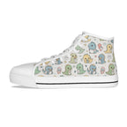 Pastel Dino High-Top Sneakers