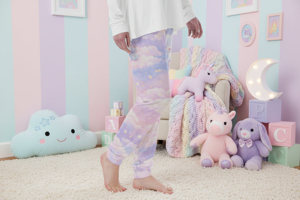 ☁️ CloudCuddle Pajama Pants – Soft Cotton for Littles Who Love to Lounge