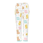 Duck & Teddy Bear ABDL Long-Sleeve Pajama Set