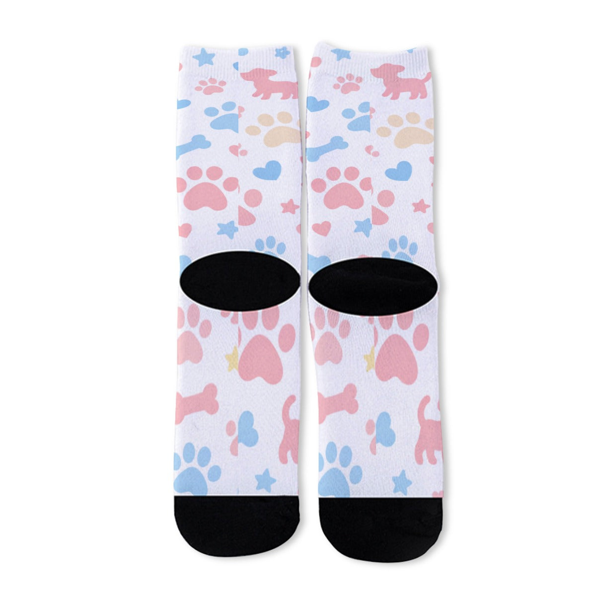 Puppy Love Long Socks - ABDL Unisex Knee-High Socks