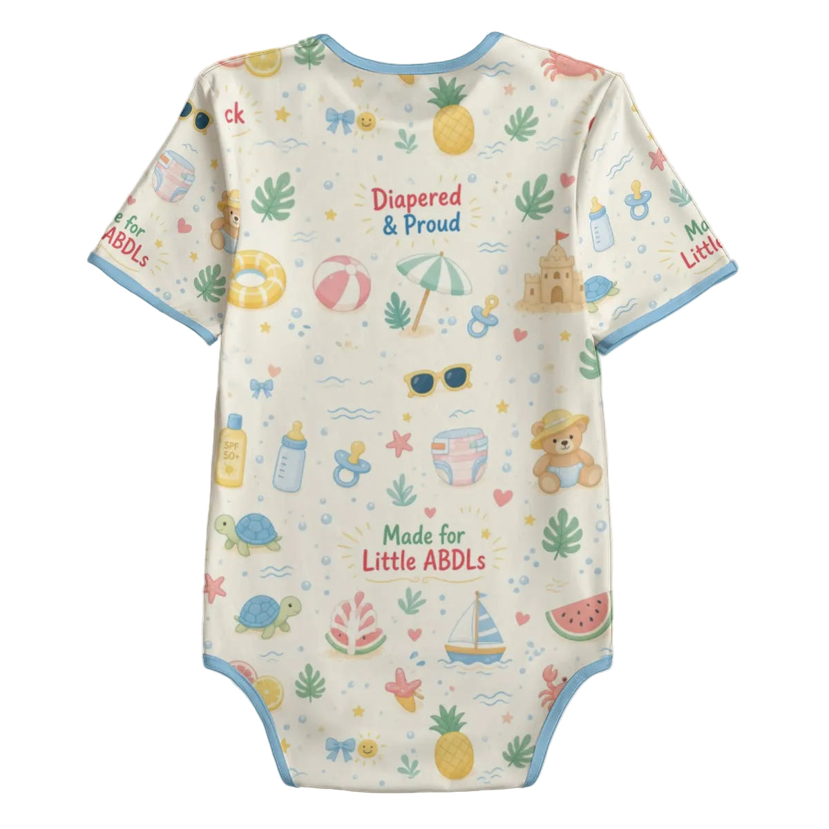 Diapered & Proud Summer Bodysuit