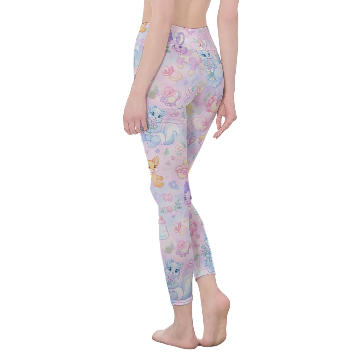 🎀💖 "Little Critter Dreams" Comfy Leggings - Play All Day in Pastel Perfection! 💖🎀