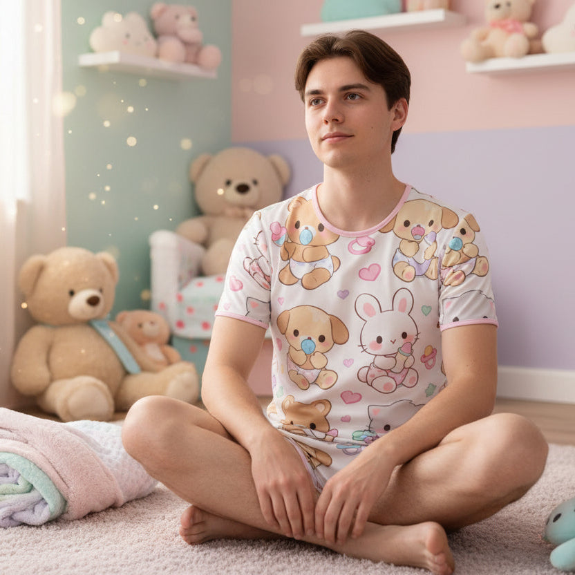 Babyfur Cotton Onesie | All-Over Print Adult Onesie