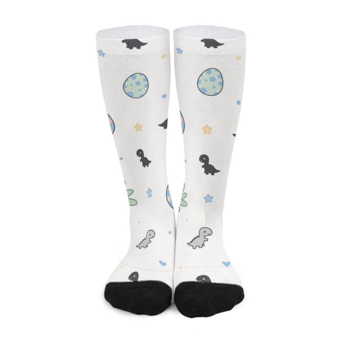 Dino Adventure Long Socks - ABDL Unisex Knee-High Socks