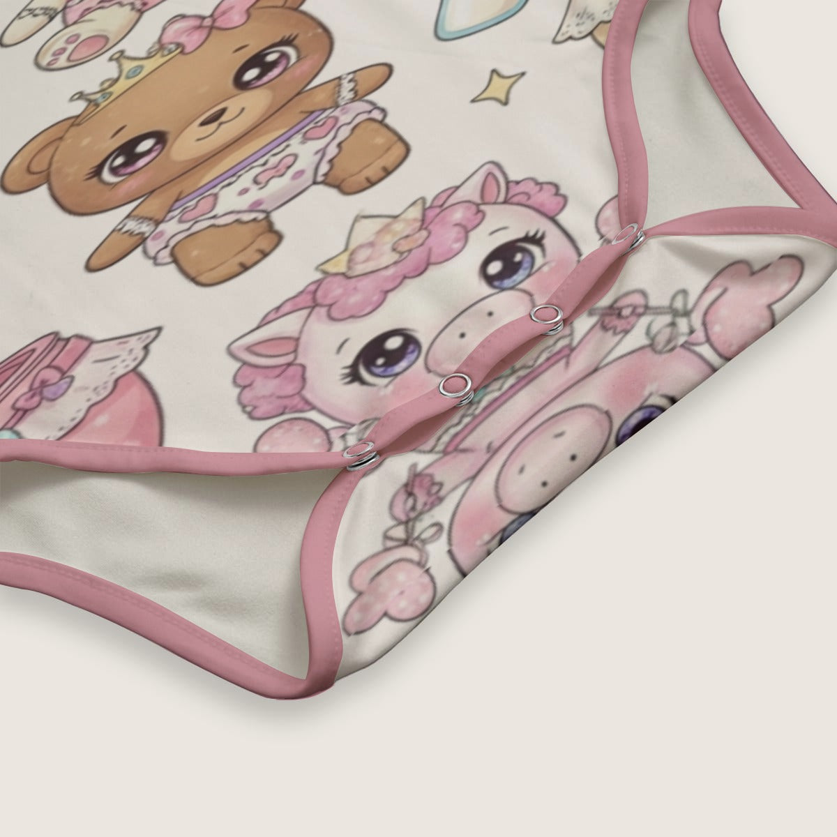 Princess Baby Animals Adult Onesie - Royal Little Space Bodysuit