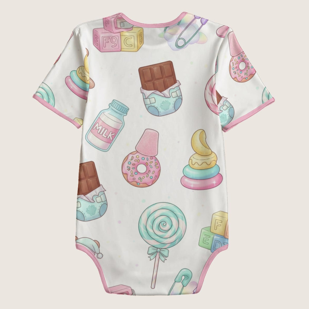 Sweet Treats Adult Onesie - Candy Dream Bodysuit for ABDL Playtime
