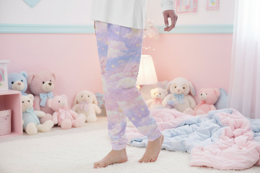 ☁️ CloudCuddle Pajama Pants – Soft Cotton for Littles Who Love to Lounge