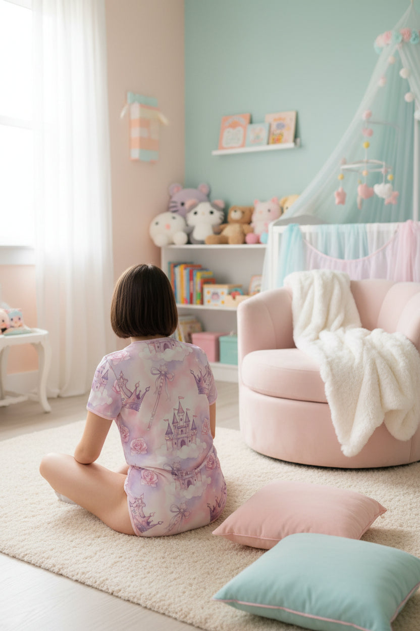 Little Princess Cotton Onesie Bodysuit - ABDL Royal Comfort Wear