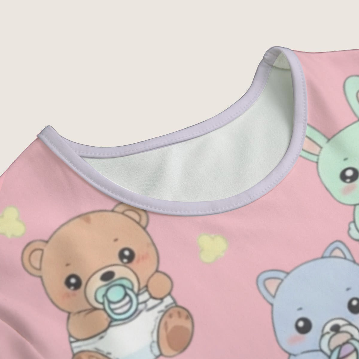 Baby Animals Adult Onesie - Paci Pals Bodysuit for Little Space Bliss