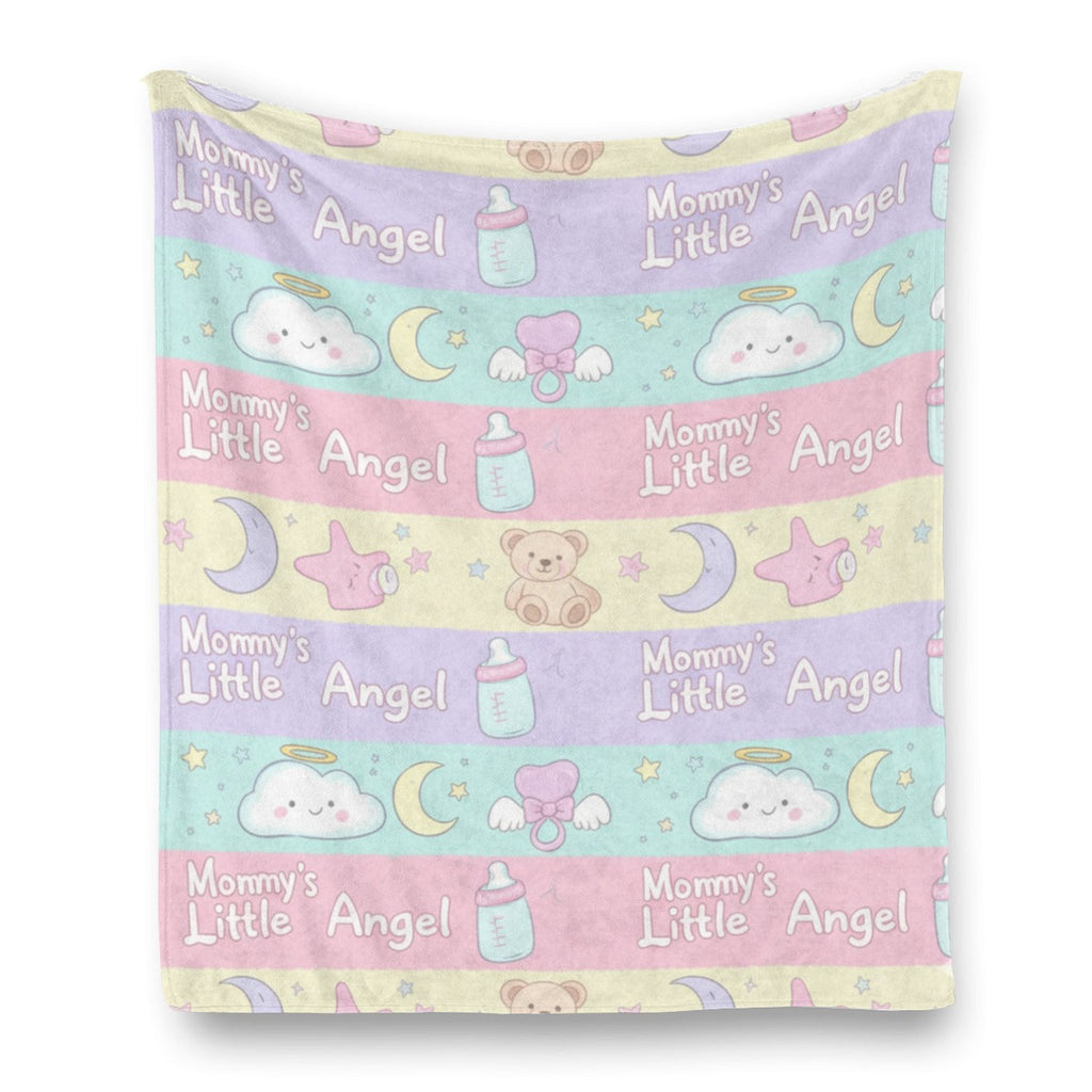 🍼 Big Baby Snuggle Blanket – Soft Fleece Flannel Winter Sheet