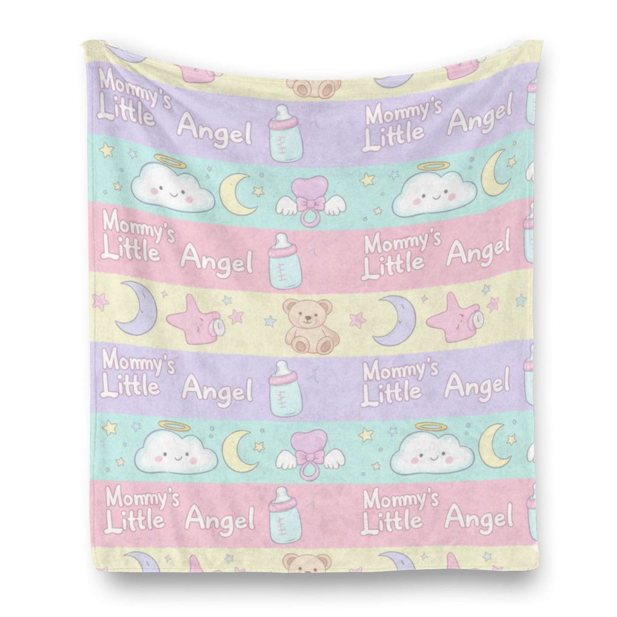 🍼 Big Baby Snuggle Blanket – Soft Fleece Flannel Winter Sheet