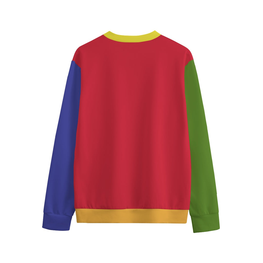 "Lil' Dumper" Colorblock Sweatshirt: Your Coziest Cuddle Companion!