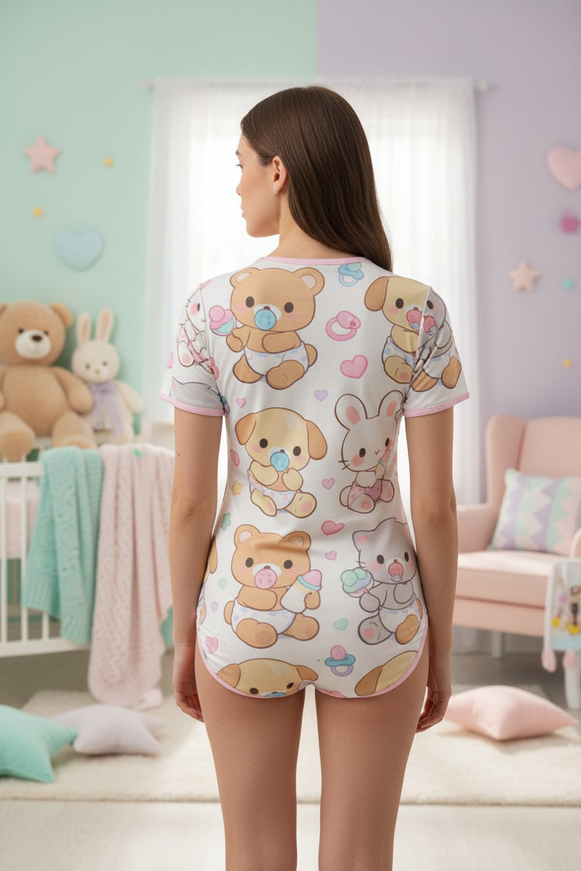 Babyfur Cotton Onesie | All-Over Print Adult Onesie