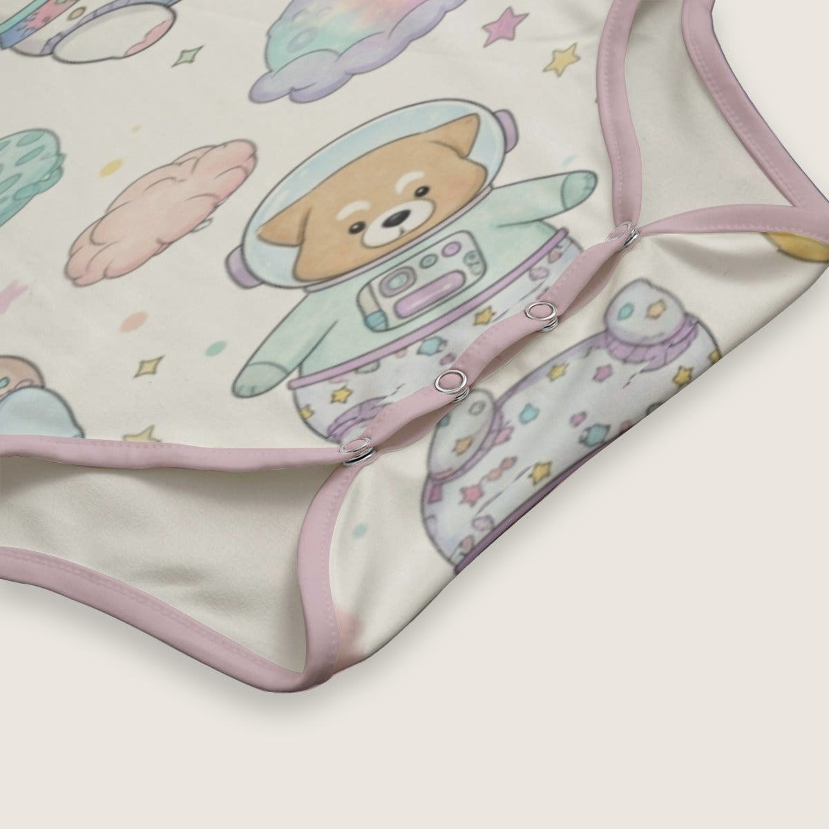 Space Explorer Pals Adult Onesie - Astronaut Baby Animals Onesie