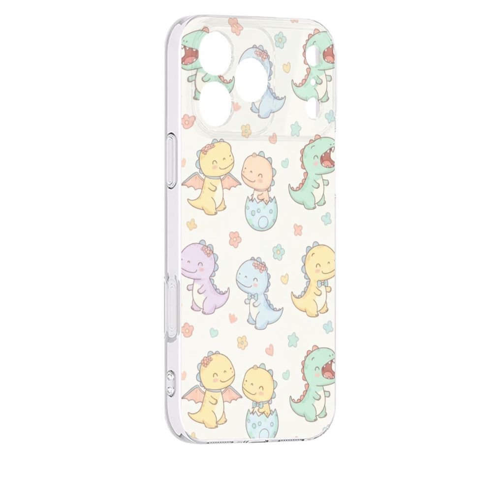 ABDL Pastel Elephant Phone Case – Cute Little Space TPU Case for iPhone 17 Series