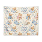 Little Accident Club ABDL Teddy Bear Flannel Blanket