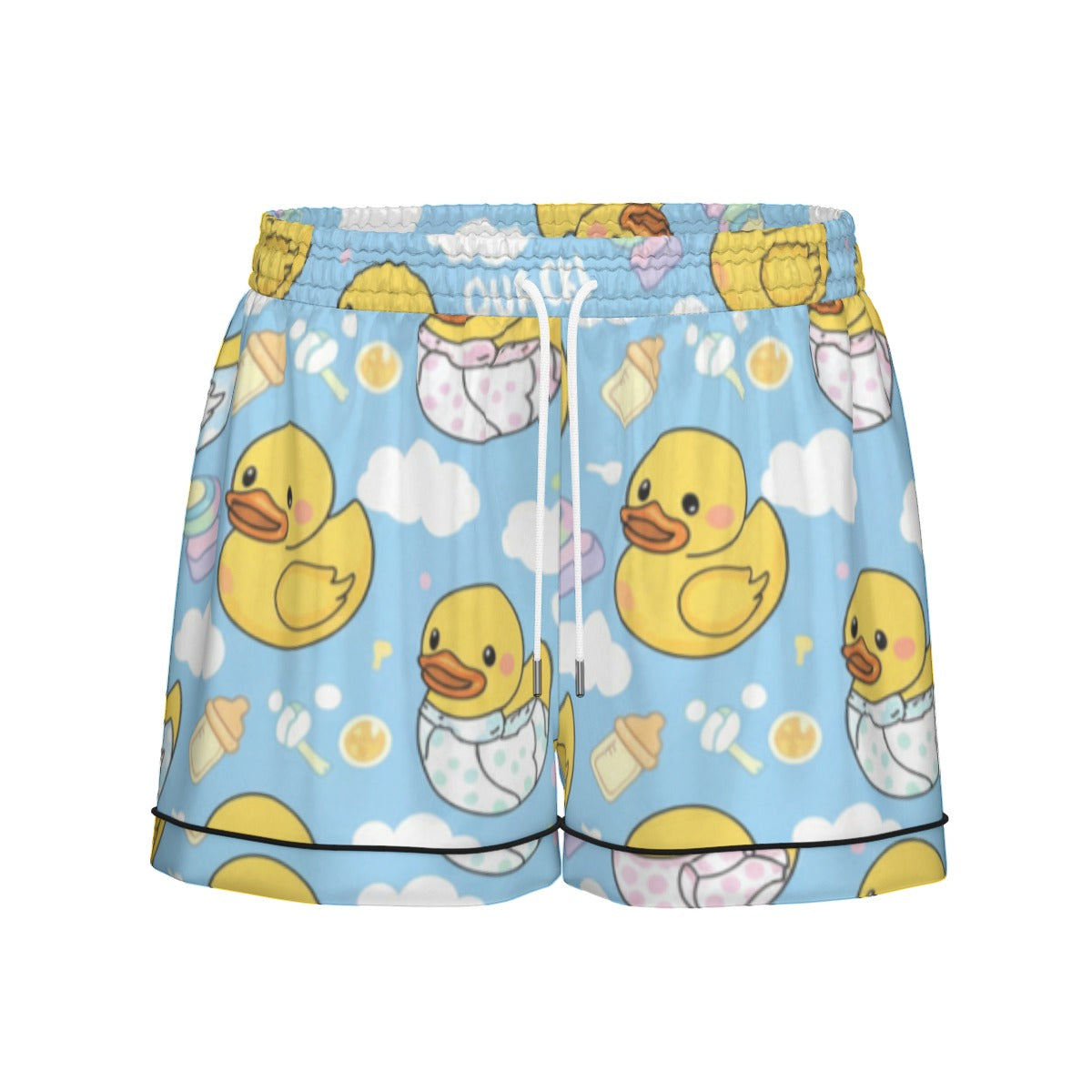 Quack & Cuddle Pajama Set – Silky Summer Snuggles for Littles