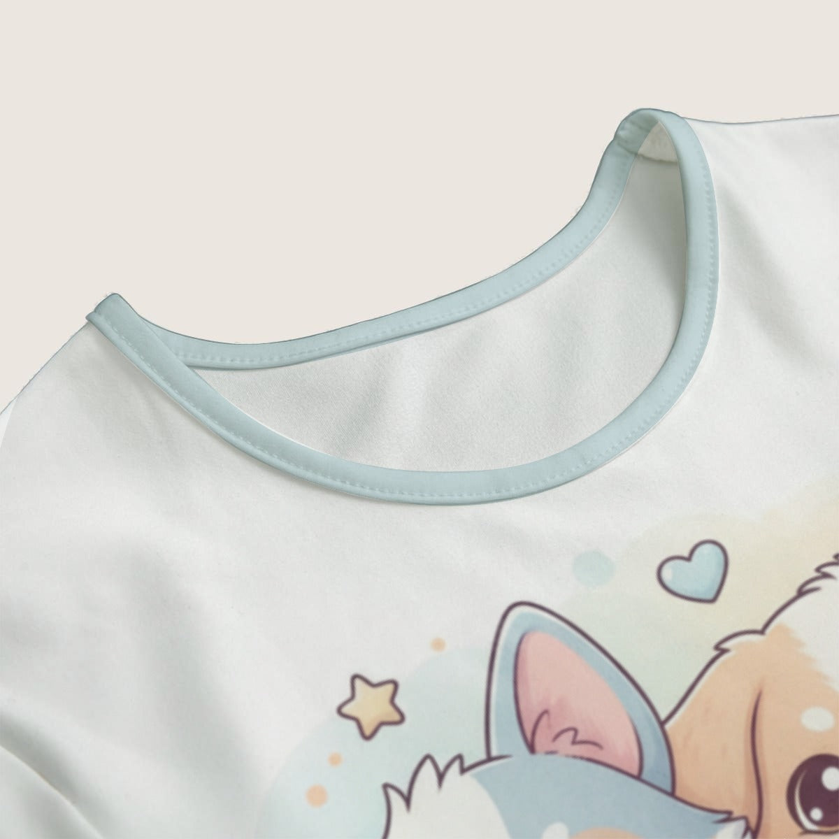 Puppy Love Cotton Snap-Crotch Onesie - ABDL Unisex