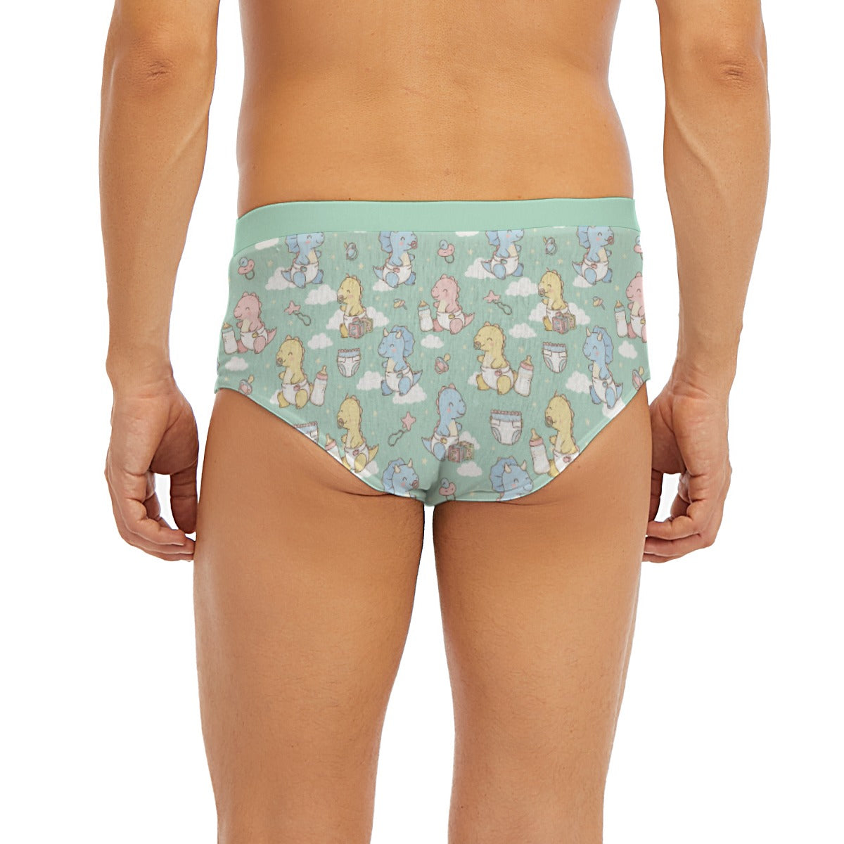 Little Dino Diaper Dreams Briefs - Snuggle Up in Comfort!