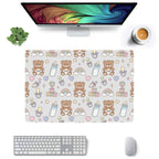 ABDL Little Space Desk Mat – Cute Baby Bear, Pacifier & Bottle XL Mouse Pad (23.6”x16”)