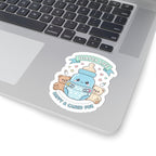 💙 “DIAPER LIFE” Sticker – Happy, Cared For, and Proudly Padded
