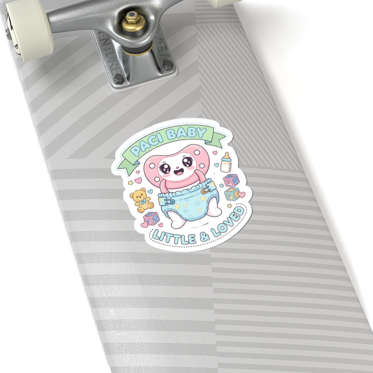 💚 “PACI BABY” Sticker – Little &amp; Loved, Sweet & Snuggly