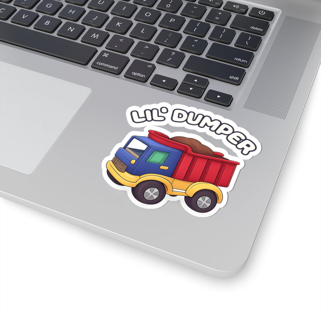 "Lil' Dumper" Sticker: Your Adorable Little Friend!